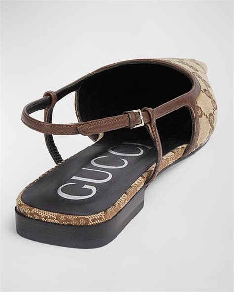 gucci demi|gucci slingback ballet flat.